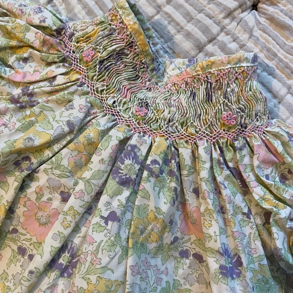 Smock Floral dress